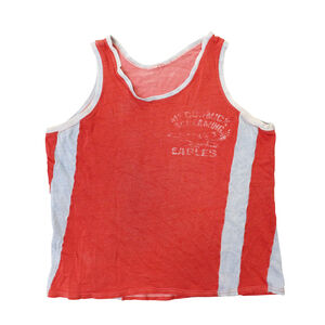 Vintage 50s Eagles 15 Graphic Tank Top Size N/A